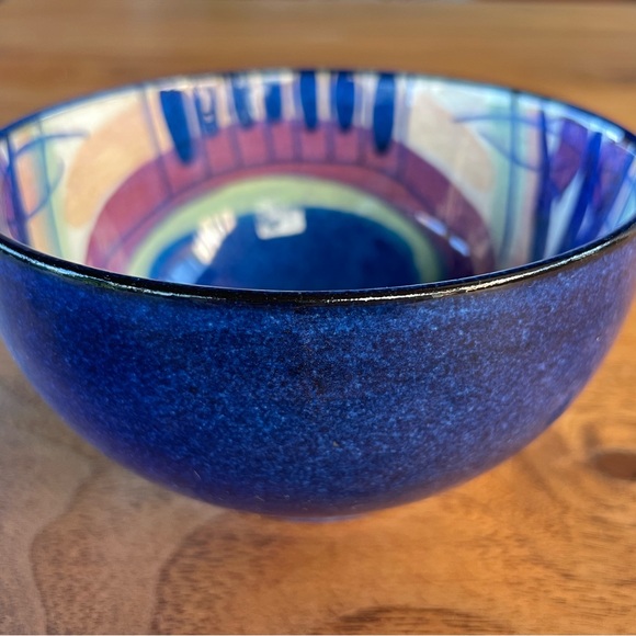 Vintage Royal Copenhagen TENERA Faience Rice Bowl By Inge-Lise Koefoed 137/2196 - Picture 13 of 14